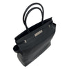 サンローラン SAINT LAURENT マンハッタンN/Sトートバック 757302 ブラック/ホワイト シルバー金具 カーフレザー メンズ トートバッグ