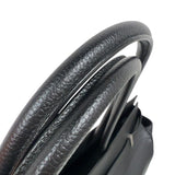サンローラン SAINT LAURENT マンハッタンN/Sトートバック 757302 ブラック/ホワイト シルバー金具 カーフレザー メンズ トートバッグ