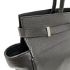 サンローラン SAINT LAURENT マンハッタンN/Sトートバック 757302 ブラック/ホワイト シルバー金具 カーフレザー メンズ トートバッグ