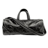 サンローラン SAINT LAURENT ワイドロゴパファーボストンバック 797640 ブラック ナッパレザー メンズ ボストンバッグ