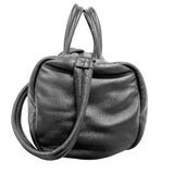 サンローラン SAINT LAURENT ワイドロゴパファーボストンバック 797640 ブラック ナッパレザー メンズ ボストンバッグ