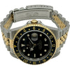 ロレックス ROLEX GMTマスター2 16713 ブラック ゴールド/ステンレススチール 自動巻き メンズ 腕時計
