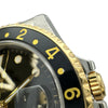 ロレックス ROLEX GMTマスター2 16713 ブラック ゴールド/ステンレススチール 自動巻き メンズ 腕時計