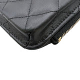 シャネル CHANEL マトラッセフォンカードケース AP2536 ブラック　ゴールド金具 ラムスキン レディース カードケース