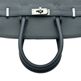 エルメス HERMES バーキン25 G刻印 ブラック シルバー金具 トゴ レディース ハンドバッグ