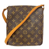 ルイ・ヴィトン LOUIS VUITTON ミュゼット・サルサショート M51387 ブラウン　ゴールド金具 モノグラム レディース ショルダーバッグ