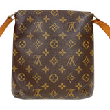 ルイ・ヴィトン LOUIS VUITTON ミュゼット・サルサショート M51387 ブラウン　ゴールド金具 モノグラム レディース ショルダーバッグ