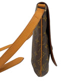 ルイ・ヴィトン LOUIS VUITTON ミュゼット・サルサショート M51387 ブラウン　ゴールド金具 モノグラム レディース ショルダーバッグ