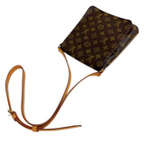 ルイ・ヴィトン LOUIS VUITTON ミュゼット・サルサショート M51387 ブラウン　ゴールド金具 モノグラム レディース ショルダーバッグ