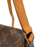 ルイ・ヴィトン LOUIS VUITTON ミュゼット・サルサショート M51387 ブラウン　ゴールド金具 モノグラム レディース ショルダーバッグ