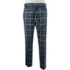 ヴィヴィアンウエストウッド Vivienne Westwood チェック柄スラックスパンツ S25KA0456 ネイビー ウール メンズ その他ボトムス