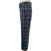 ヴィヴィアンウエストウッド Vivienne Westwood チェック柄スラックスパンツ S25KA0456 ネイビー ウール メンズ その他ボトムス