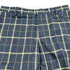 ヴィヴィアンウエストウッド Vivienne Westwood チェック柄スラックスパンツ S25KA0456 ネイビー ウール メンズ その他ボトムス