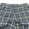 ヴィヴィアンウエストウッド Vivienne Westwood チェック柄スラックスパンツ S25KA0456 ネイビー ウール メンズ その他ボトムス