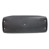 サンローラン SAINT LAURENT マンハッタンN/Sトートバック 757302 ブラック/ホワイト　シルバー金具 カーフ メンズ トートバッグ