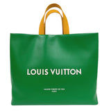 ルイ・ヴィトン LOUIS VUITTON ショッパートートMM M13982 ヴェル・イエロー カウハイドレザー レディース ショルダーバッグ