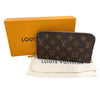 ルイ・ヴィトン LOUIS VUITTON ジッピー・ウォレット M42616 ブラウン　ローズバレリーヌ　ゴールド金具 モノグラム ユニセックス 長財布