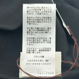 エルメス HERMES ノースリーブ プリーツワンピース ブラック レーヨン レディース ワンピース
