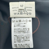 エルメス HERMES ノースリーブ プリーツワンピース ブラック レーヨン レディース ワンピース