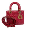 クリスチャン・ディオール Christian Dior レディディオール　スモール　MY ABC MO5380CAL レッド　ゴールド金具 ラムレザー レディース ハンドバッグ