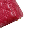クリスチャン・ディオール Christian Dior レディディオール　スモール　MY ABC MO5380CAL レッド　ゴールド金具 ラムレザー レディース ハンドバッグ