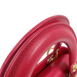 クリスチャン・ディオール Christian Dior レディディオール　スモール　MY ABC MO5380CAL レッド　ゴールド金具 ラムレザー レディース ハンドバッグ