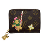 ルイ・ヴィトン LOUIS VUITTON ジッピーコインパース　キャンディファクトリー M12210 ブラウン/マルチ　ゴールド金具 モノグラム ユニセックス コインケース