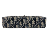 クリスチャン・ディオール Christian Dior safari メッセンジャーバッグ ネイビー/シルバー オブリークキャンパス ユニセックス メッセンジャーバッグ