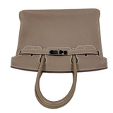 エルメス HERMES バーキン30 □N刻印　(2010年製) エトゥープ　SV金具 牛革 トゴ レディース ハンドバッグ