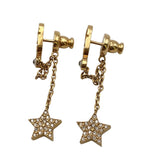 クリスチャン・ディオール Christian Dior CDスターピアス GD/ラインストーン ジュエリー