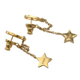 クリスチャン・ディオール Christian Dior CDスターピアス GD/ラインストーン ジュエリー