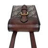 ベルルッティ Berluti ブルストワルマルプフメッセンジャー ブラウン・アイボリー系/GD レザー レディース メッセンジャーバッグ