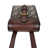 ベルルッティ Berluti ブルストワルマルプフメッセンジャー ブラウン・アイボリー系/GD レザー レディース メッセンジャーバッグ