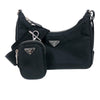 プラダ PRADA Re-Edition 2005 バッグ １BH204 ブラック ナイロン レディース ショルダーバッグ