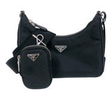 プラダ PRADA Re-Edition 2005 バッグ １BH204 ブラック ナイロン レディース ショルダーバッグ