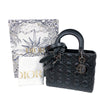 クリスチャン・ディオール Christian Dior レデディオール　ミディアム M0565ONGE BK ラム レディース ハンドバッグ
