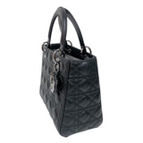 クリスチャン・ディオール Christian Dior レデディオール　ミディアム M0565ONGE BK ラム レディース ハンドバッグ