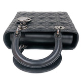 クリスチャン・ディオール Christian Dior レデディオール　ミディアム M0565ONGE BK ラム レディース ハンドバッグ