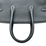 エルメス HERMES バーキン25 □Q刻印 ブラック シルバー金具 トゴ レディース ハンドバッグ