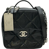 シャネル CHANEL マトラッセ 2WAY ショルダーバッグ AS1321 28番台 ブラック シルバー金具 カーフスキン レディース ショルダーバッグ