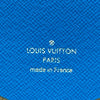 ルイ・ヴィトン LOUIS VUITTON クーベルテュールパスポールNM M12821 ブラウン/ブルー モノグラム・マカサー ユニセックス パスポートケース