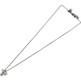 スワロフスキー SWAROVSKI ラウンドドロップ ネックレス シルバー メタル/ジルコニア アクセサリー