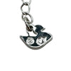 スワロフスキー SWAROVSKI ラウンドドロップ ネックレス シルバー メタル/ジルコニア アクセサリー