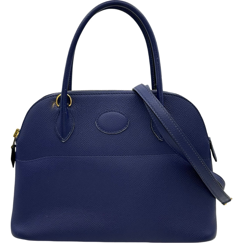エルメス HERMES ボリード27 D刻印 (2019年製) ブルーアンクル