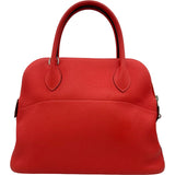 エルメス HERMES ボリード31 X刻印　(2016年製) ルージュトマト シルバー金具 トリヨンクレマンス レディース ショルダーバッグ