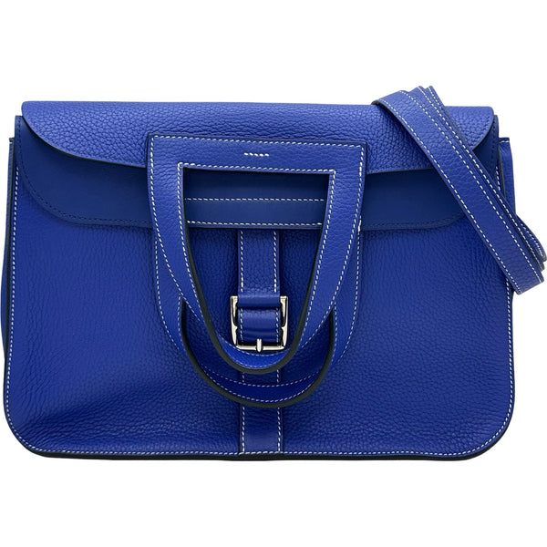 エルメス HERMES アルザン31 A刻印 (2017年製) ブルーエレクトリック