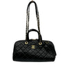 シャネル CHANEL マトラッセラージボーリングバッグ AS5579 ブラック/ゴールド金具 クランプルカーフ レディース ショルダーバッグ