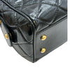 シャネル CHANEL マトラッセラージボーリングバッグ AS5579 ブラック/ゴールド金具 クランプルカーフ レディース ショルダーバッグ