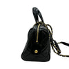 シャネル CHANEL マトラッセラージボーリングバッグ AS5579 ブラック/ゴールド金具 クランプルカーフ レディース ショルダーバッグ