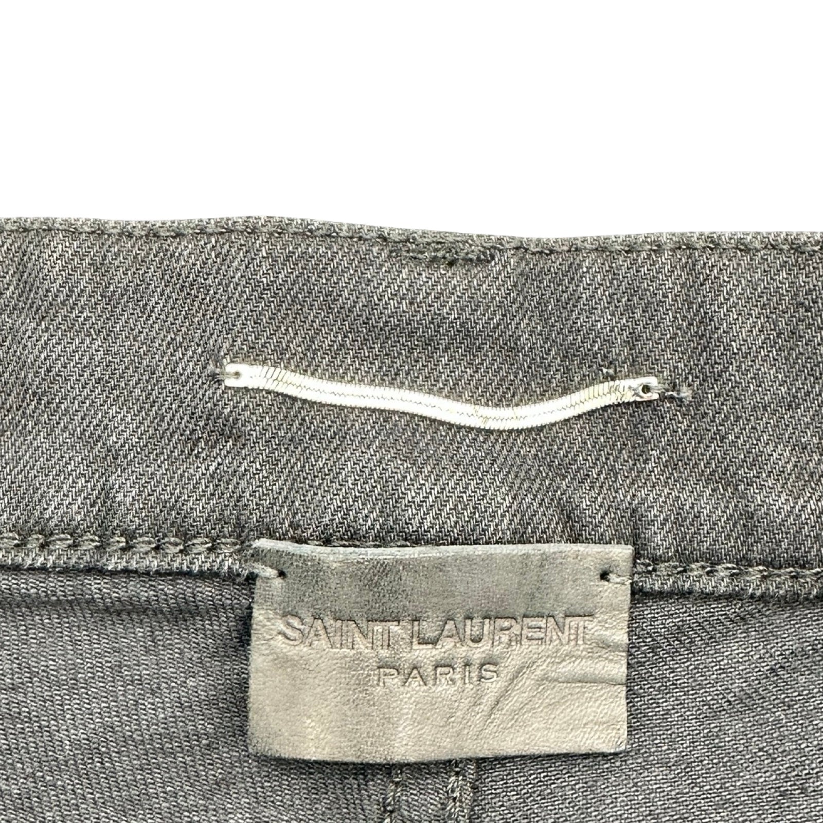 サンローラン SAINT LAURENT スキニーデニムパンツ 527389 ブラック 